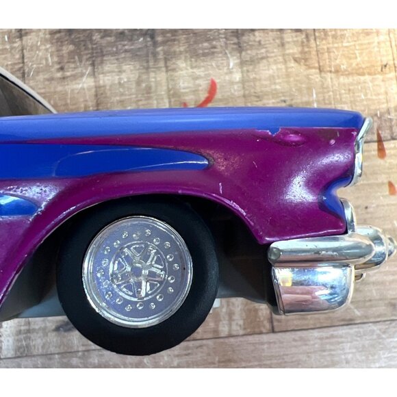 1999 WCW Uncensored Goldberg Diecast Model Car Autographed Collectible Blue & Wh - Picture 8 of 8